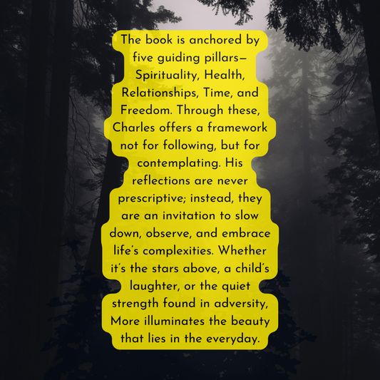 "MORE" Foreword written by G. Brian Benson